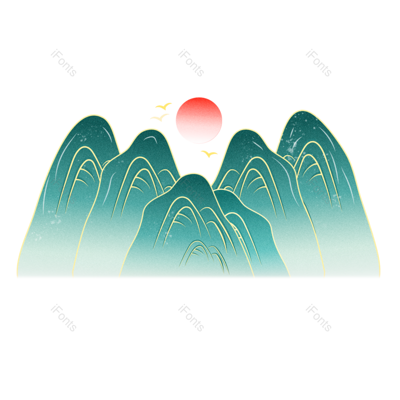飞鸟图片,手绘元素,PNG,免抠素材